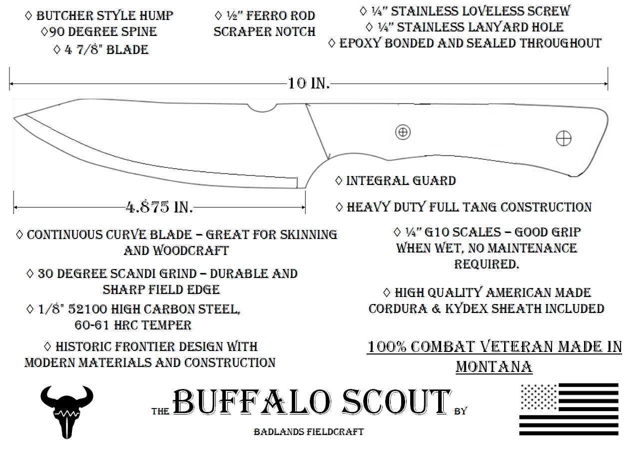Buffalo Scout Knife